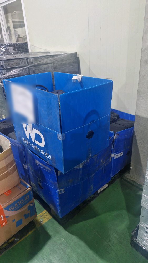 광주광역시 북구 컴퓨터 매입 현장 제품 정리 사진