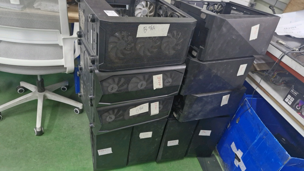 경기도 고양시 일산동구 장항동 방문 고객 조립 컴퓨터 매입 현장