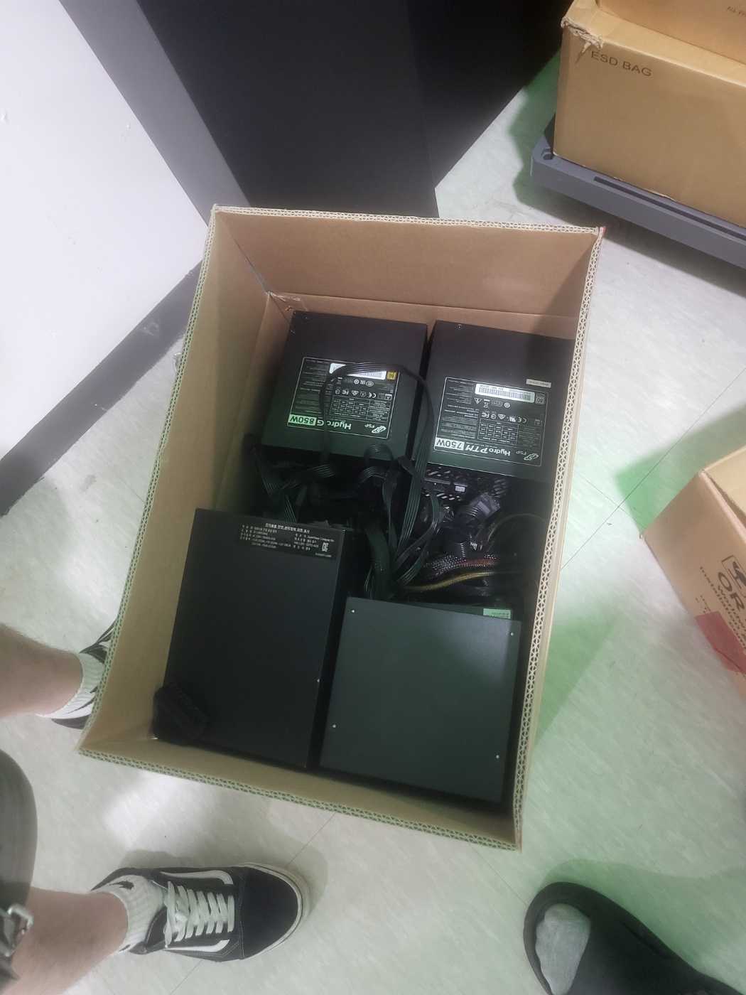 구리시 다산지금로 컴퓨터 파워서플라이 부품 매입 사진